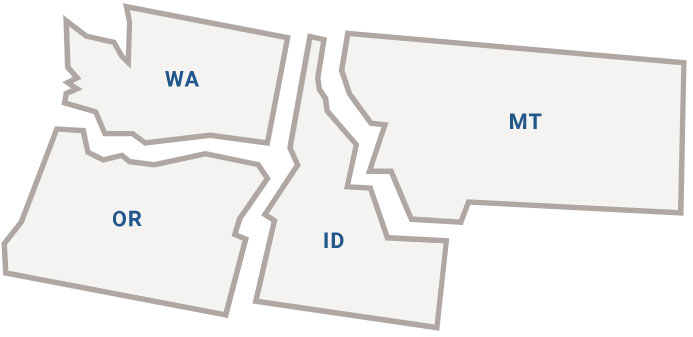 4 State map