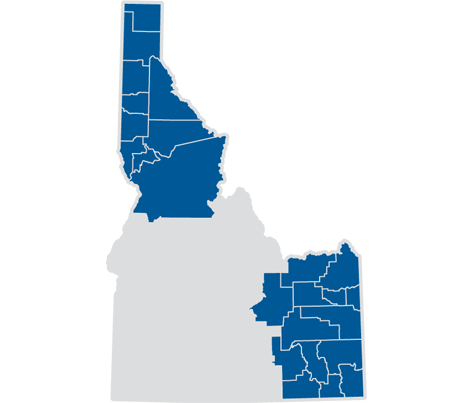 Idaho Voyager Map